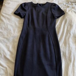 Navy blue dress